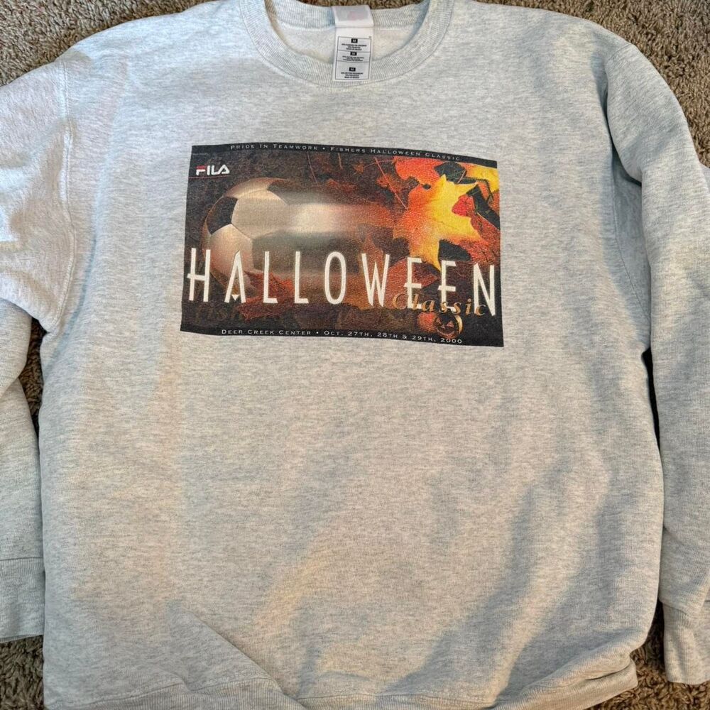 Fila Men's Grey Halloween Sweatshirt